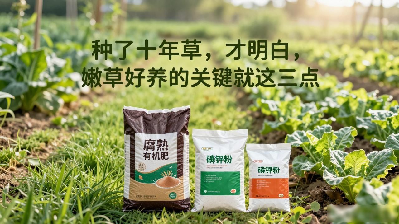 种了十年草，才明白嫩草好养的关键就这三点