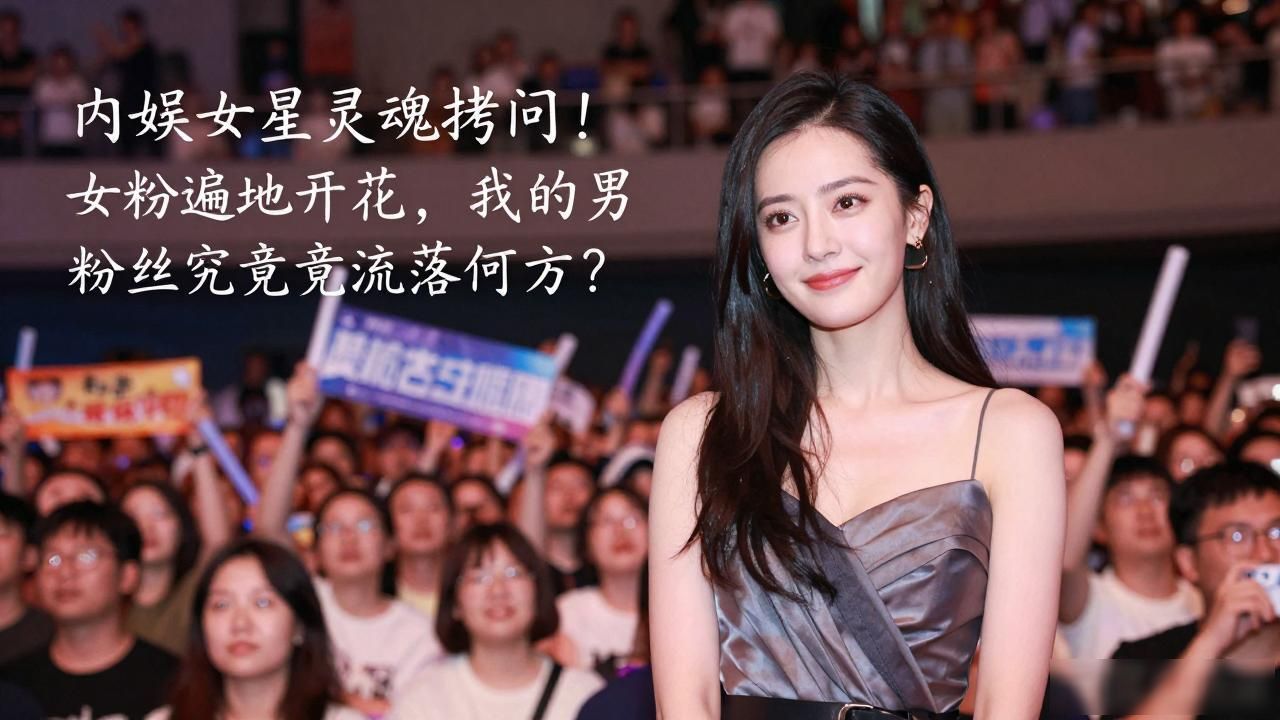 内娱女星灵魂拷问！女粉遍地开花，我的男粉丝究竟流落何方？