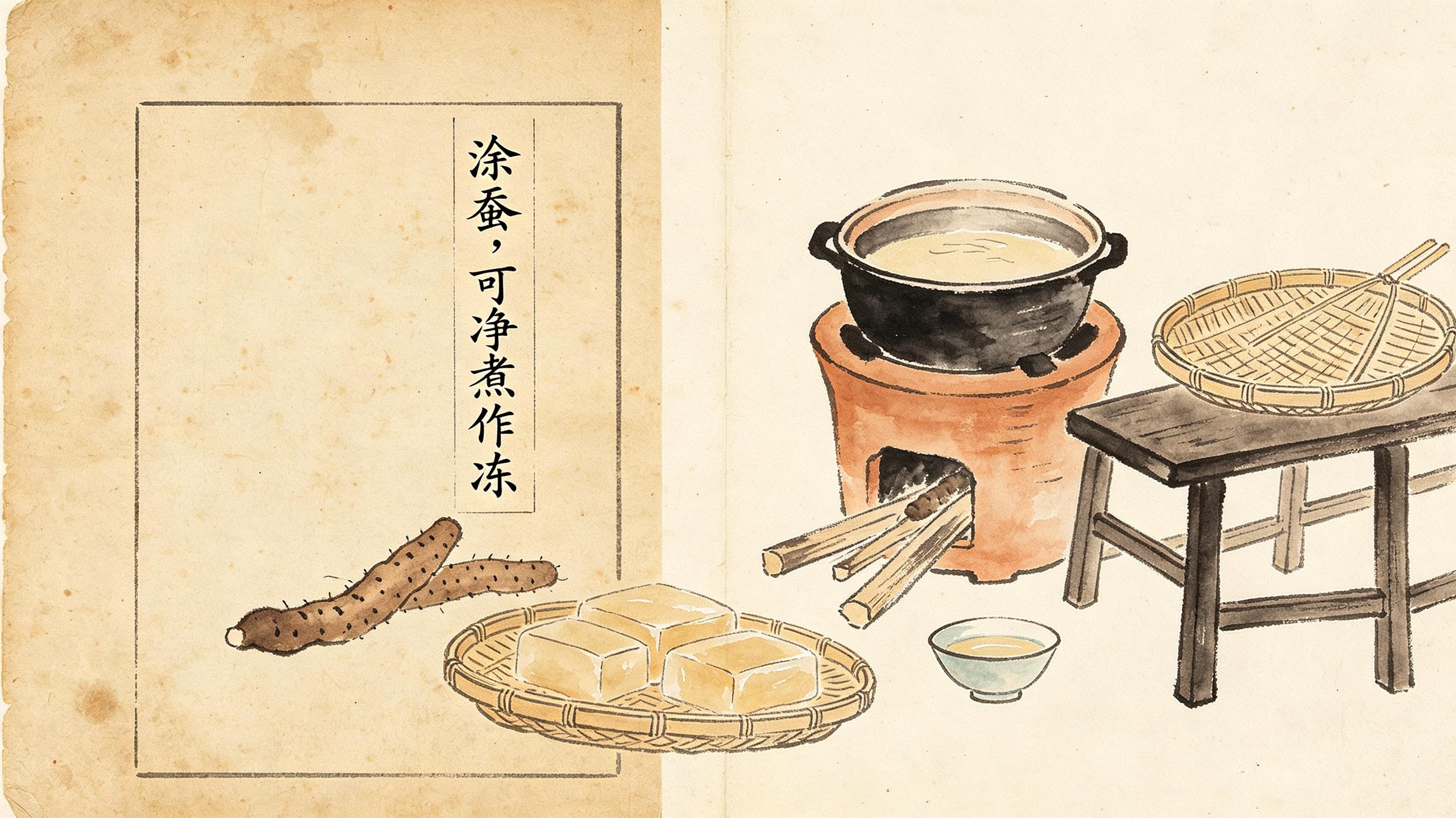 泉州土笋冻历史_网红菜为什么像黑暗料理那样,_土笋冻民间故事